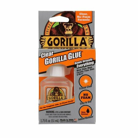 GORILLA GLUE High Strength Clear Glue 1.75 oz, 5PK 4500102